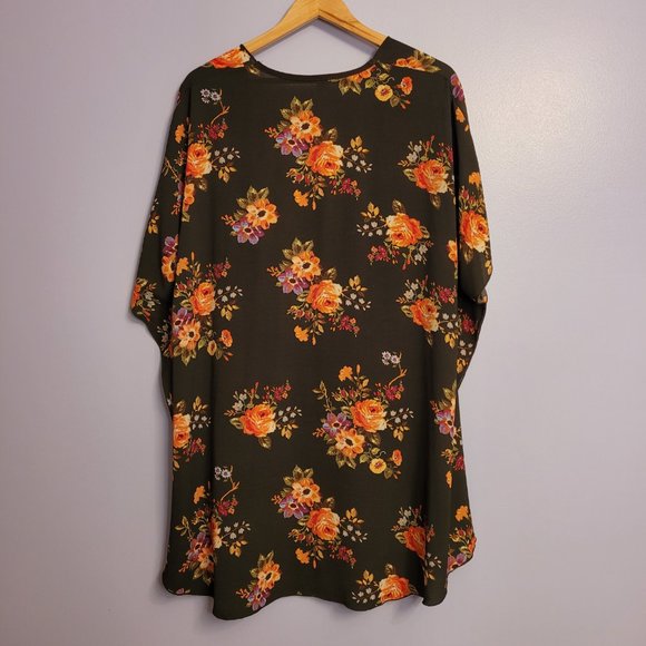 🍂 Honeyme Floral Swim Cover/Sarong - Picture 3 of 4